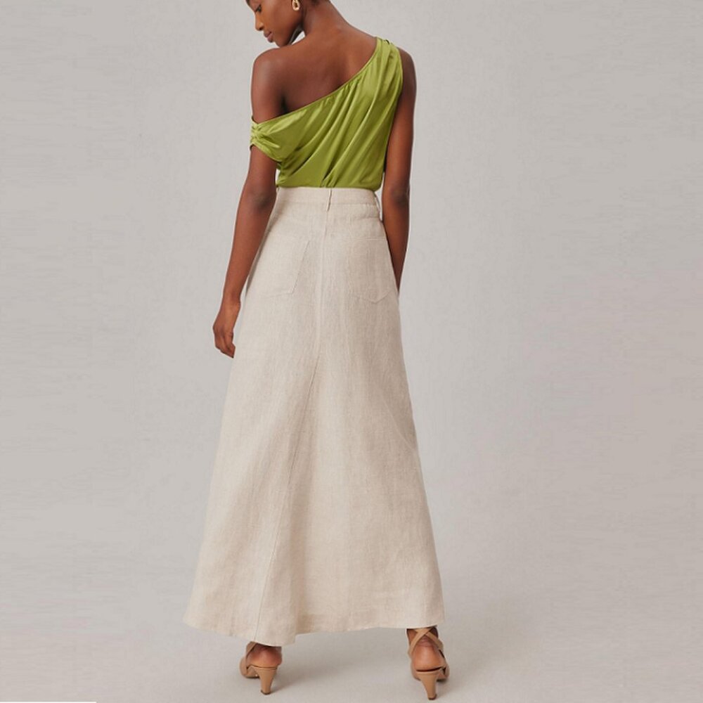 Reformation Tazz Linen Maxi Skirt - Picture 6 of 15
